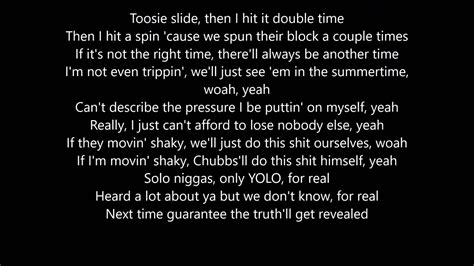 toosie slide lyrics